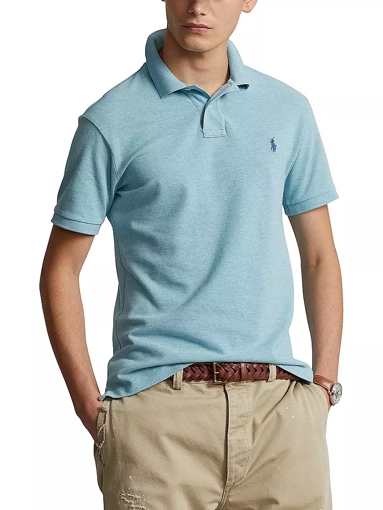 POLO RALPH LAUREN | Poloshirt Custom Slim Fit | blau