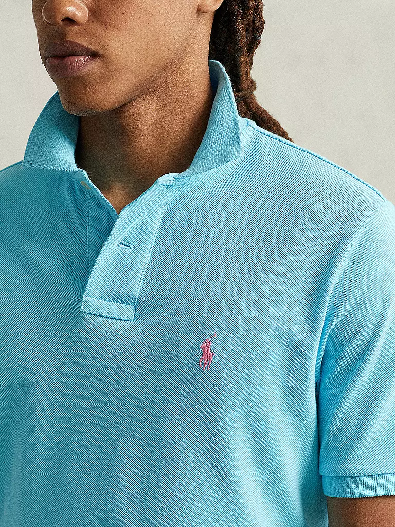 POLO RALPH LAUREN | Poloshirt Custom Slim Fit | schwarz