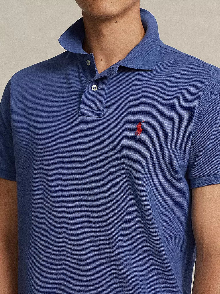 POLO RALPH LAUREN | Poloshirt Custom Slim Fit | blau