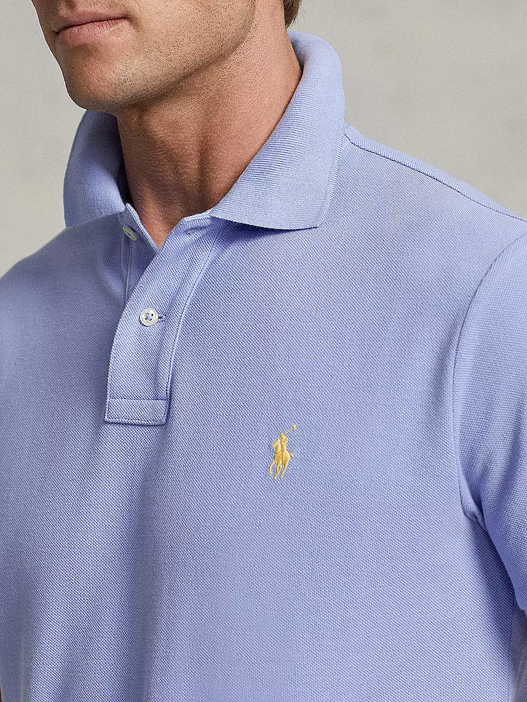 POLO RALPH LAUREN | Poloshirt Custom Slim Fit | hellblau