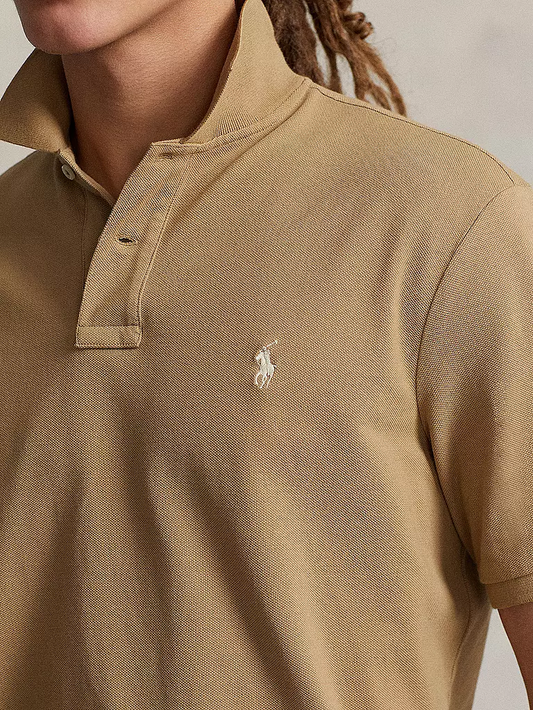 POLO RALPH LAUREN | Poloshirt Custom Slim Fit | camel