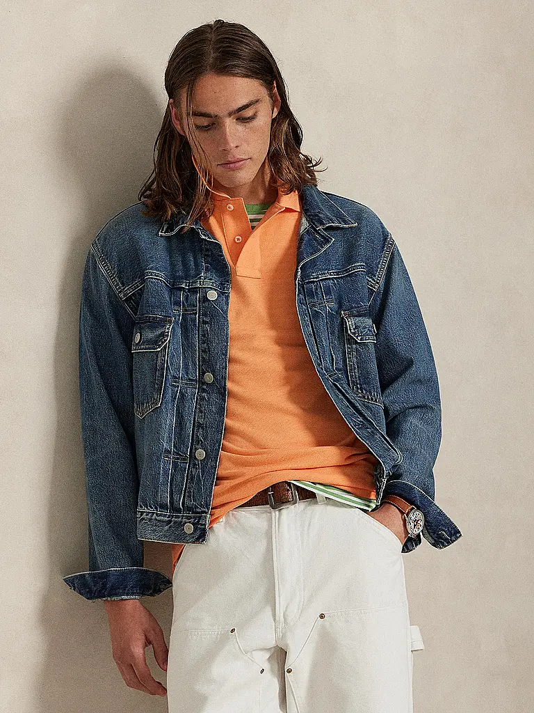 POLO RALPH LAUREN | Poloshirt Custom Slim Fit | Orange