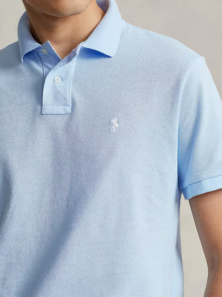 POLO RALPH LAUREN | Poloshirt Custom Slim Fit | hellblau