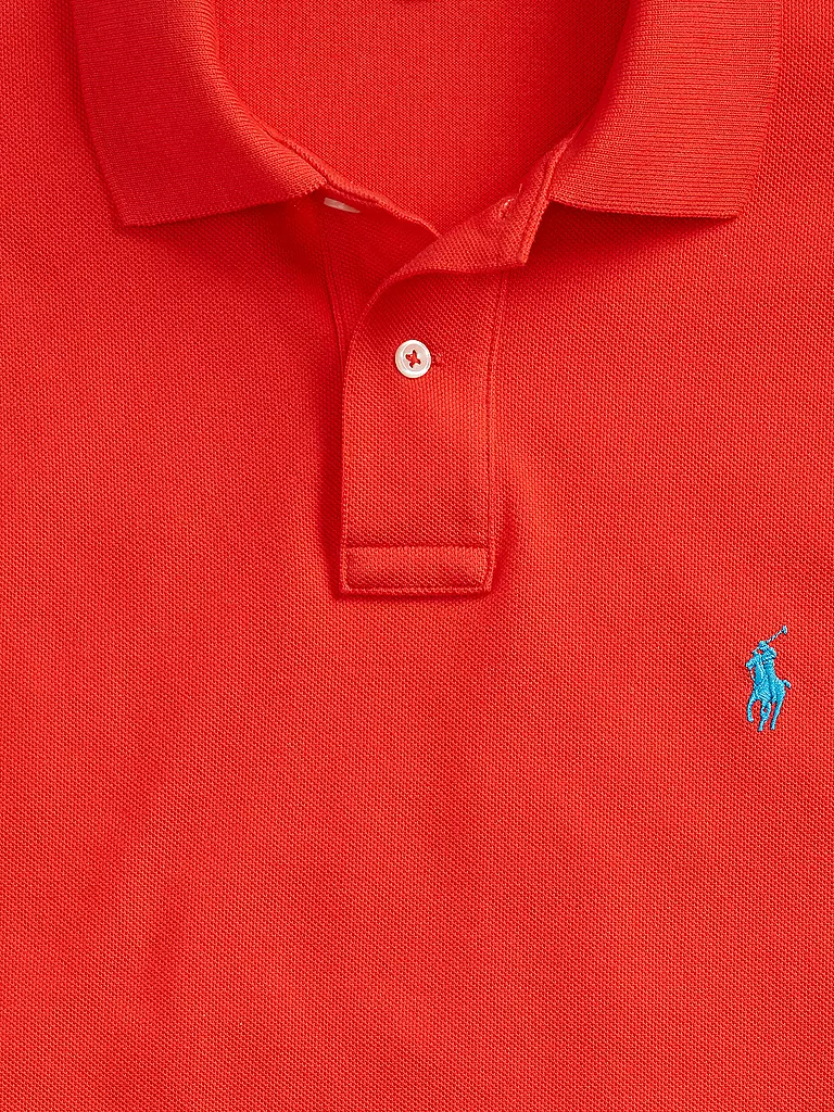 POLO RALPH LAUREN | Poloshirt Custom Slim Fit | rot