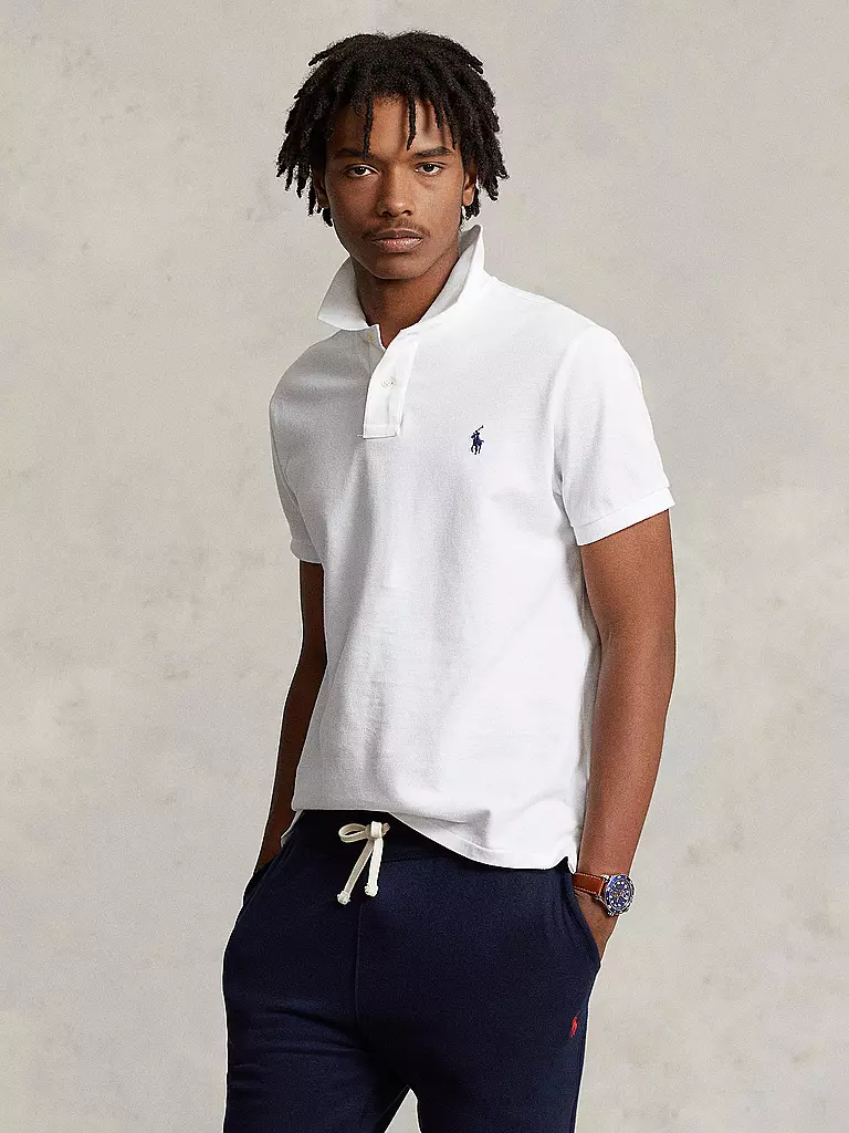 POLO RALPH LAUREN | Poloshirt Poloshirt Slim Fit  | weiss