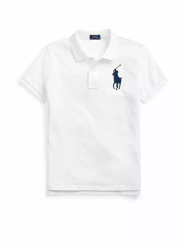 POLO RALPH LAUREN | Poloshirt Skinny Fit  | weiss