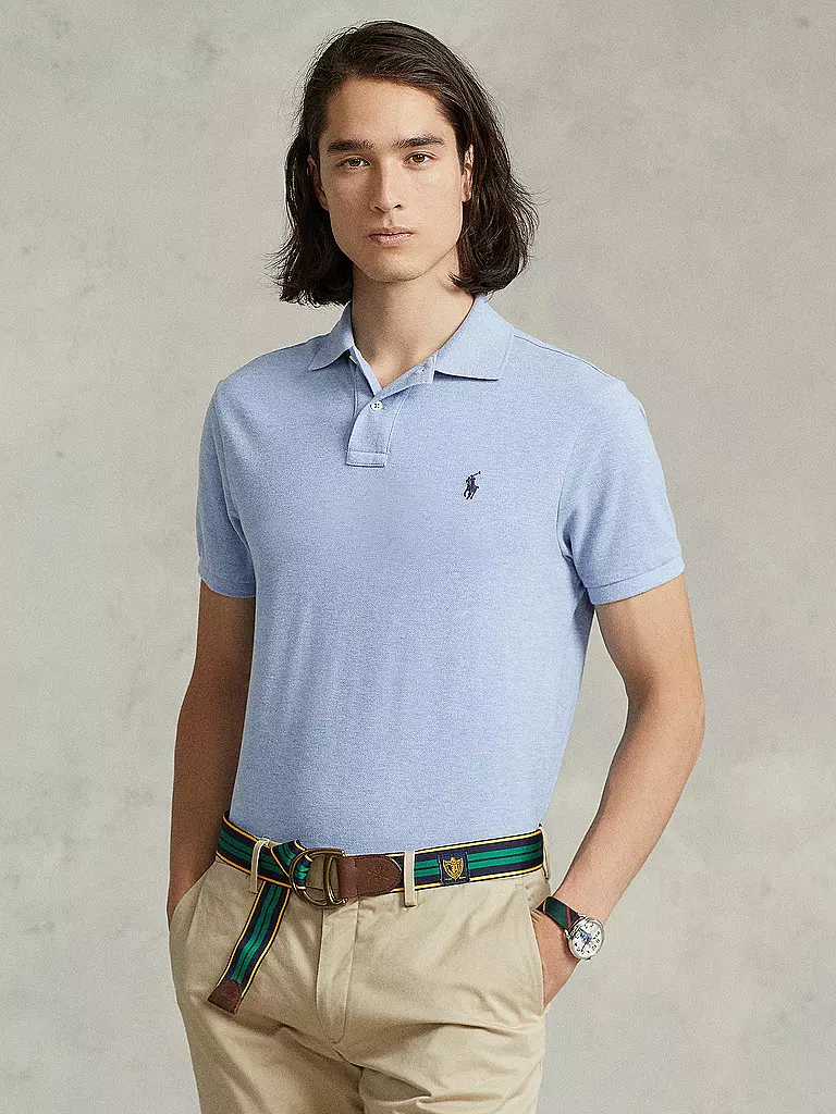 POLO RALPH LAUREN | Poloshirt Slim Fit  | hellblau