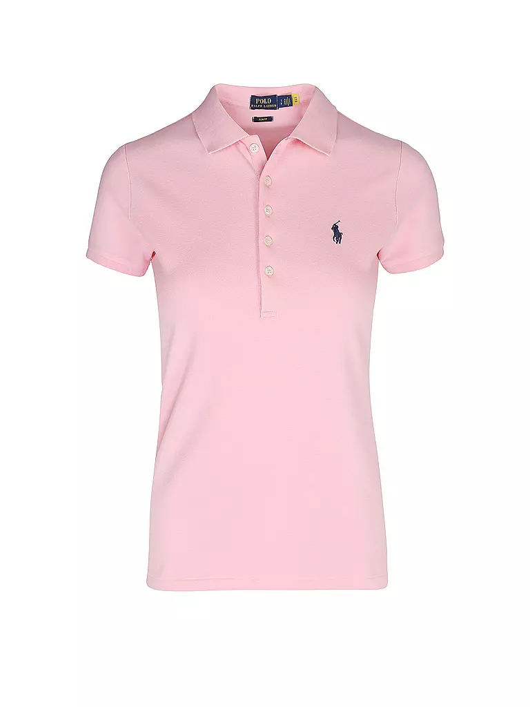 POLO RALPH LAUREN | Poloshirt Slim Fit JULIE | rosa