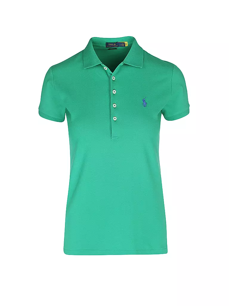 POLO RALPH LAUREN | Poloshirt Slim Fit JULIE | grün