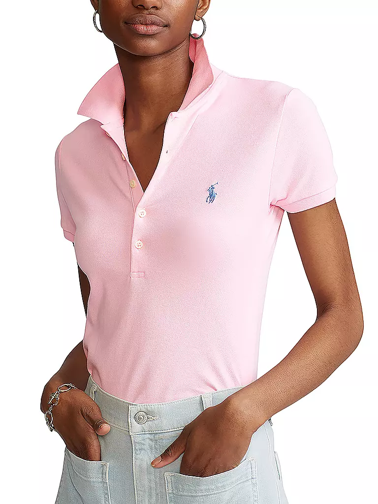 POLO RALPH LAUREN | Poloshirt Slim Fit JULIE | rosa