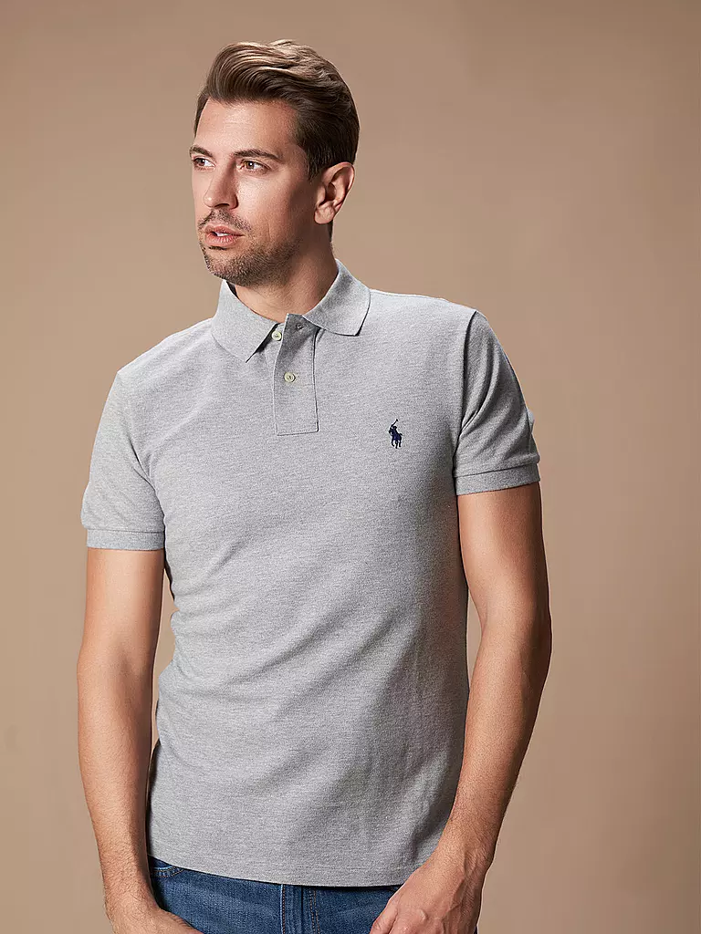 POLO RALPH LAUREN | Poloshirt Slim Fit | grau