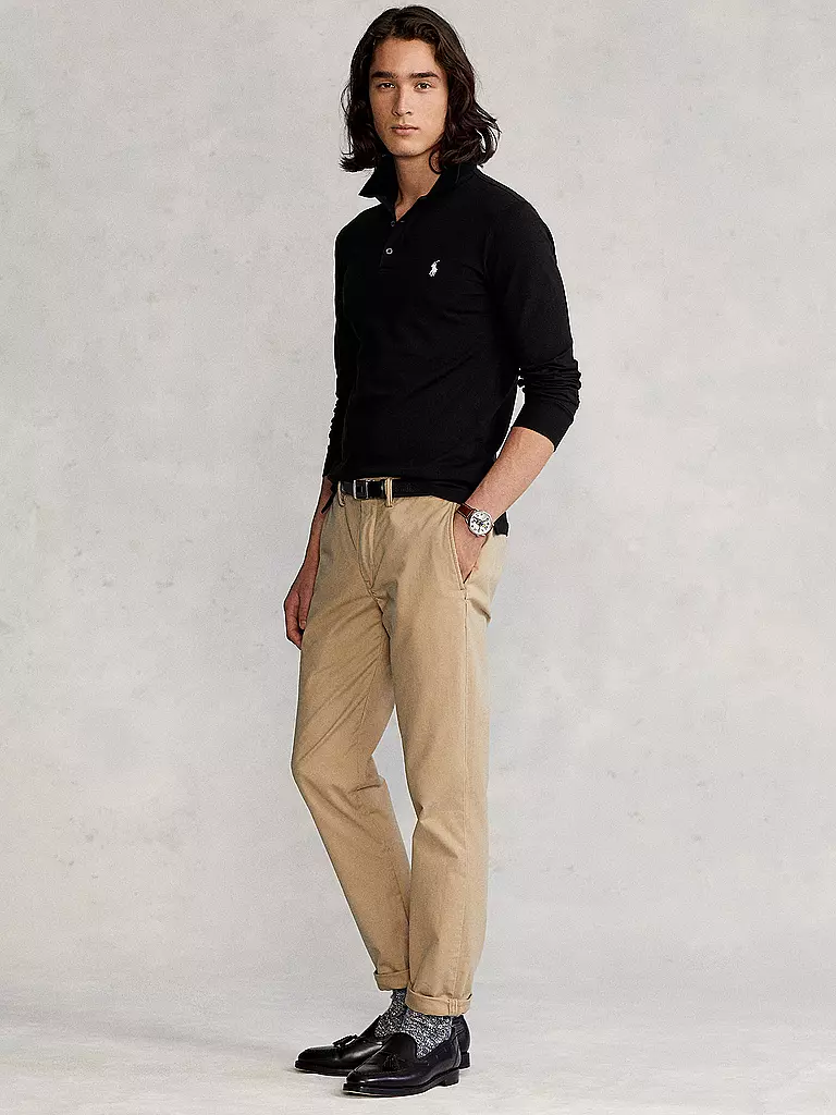 POLO RALPH LAUREN | Poloshirt Slim Fit | schwarz