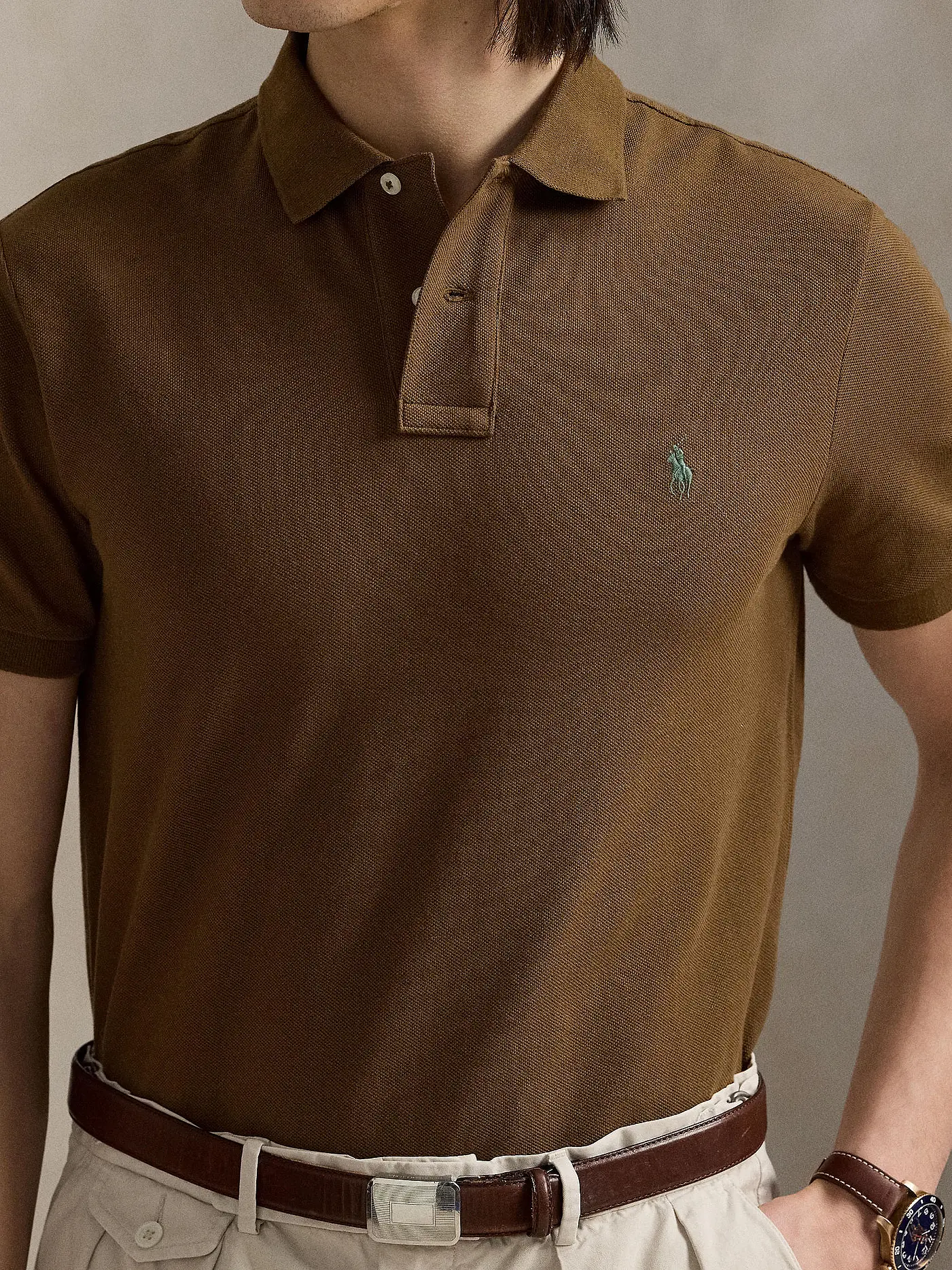 POLO RALPH LAUREN | Poloshirt Slim Fit | braun