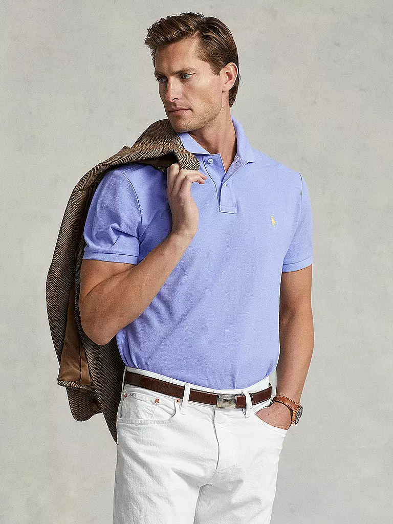 POLO RALPH LAUREN | Poloshirt Slim Fit | hellblau