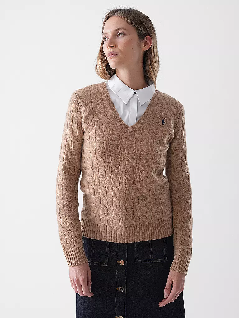 POLO RALPH LAUREN | Pullover KIMBERLEY | camel