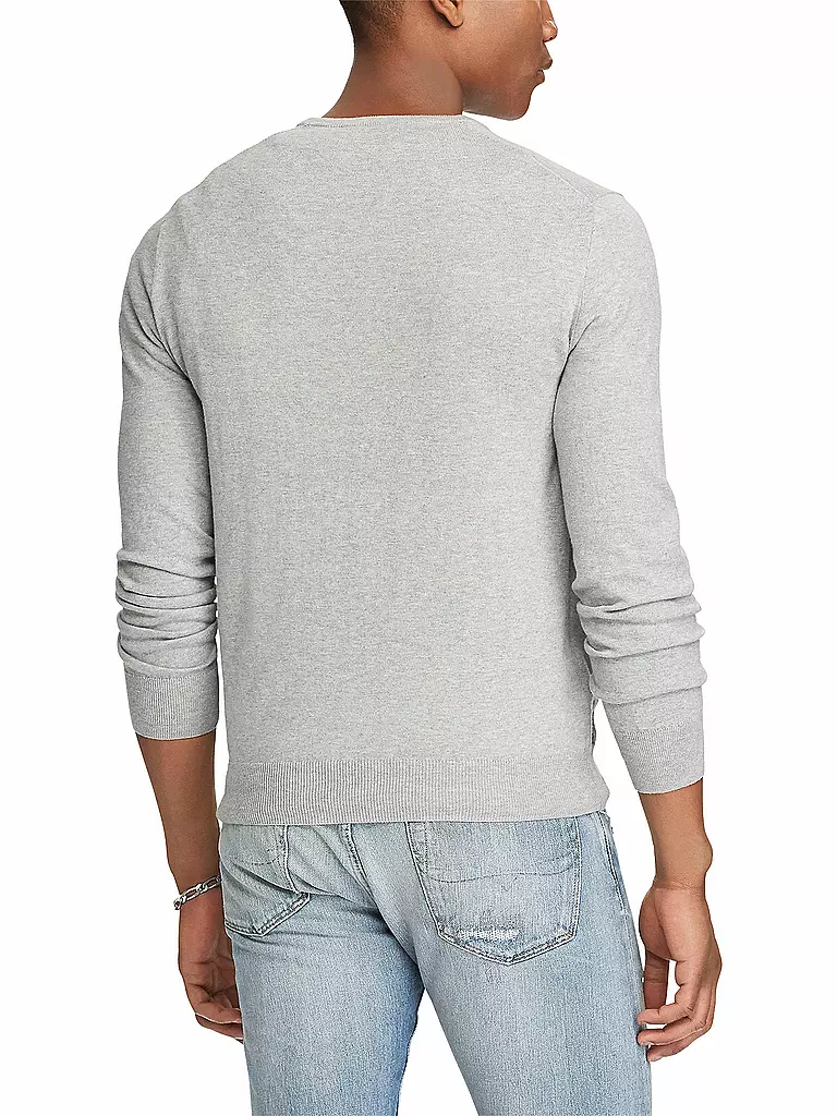 POLO RALPH LAUREN | Pullover Slim Fit  | grau