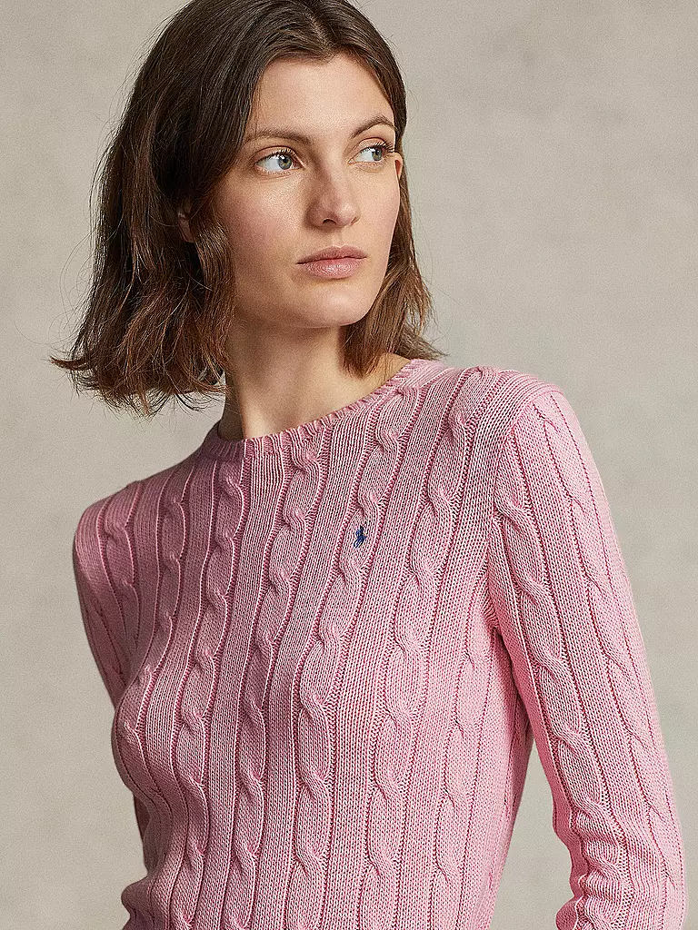 POLO RALPH LAUREN | Pullover Slim Fit JULIANNA | rosa