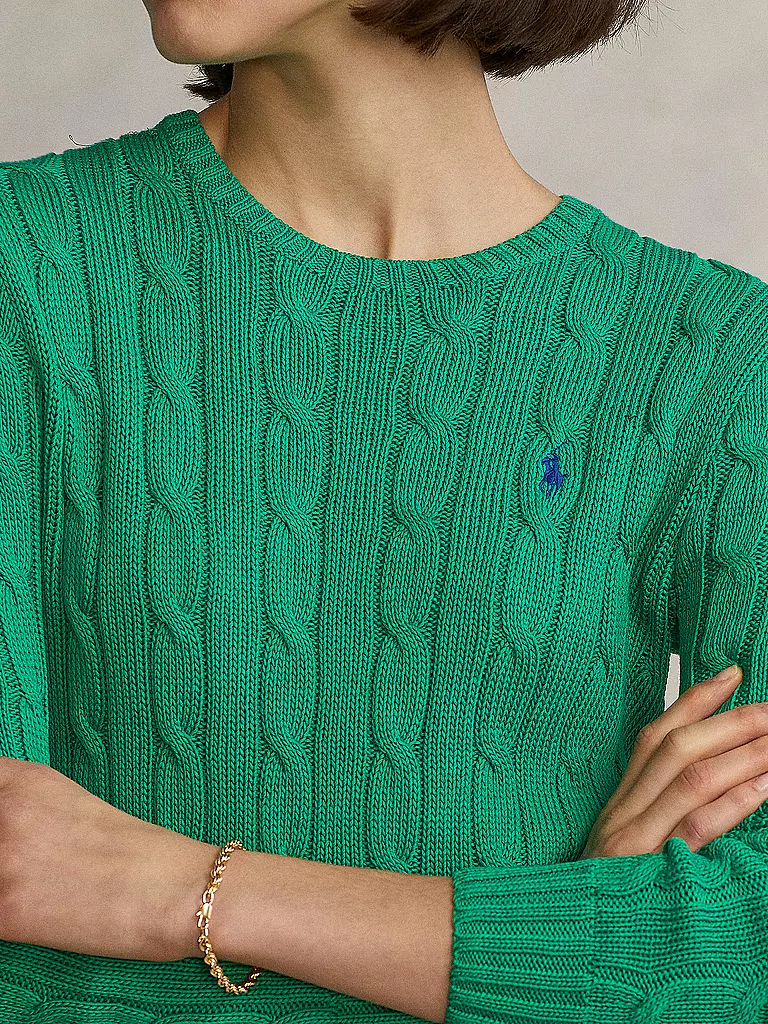 POLO RALPH LAUREN | Pullover Slim Fit JULIANNA | grün