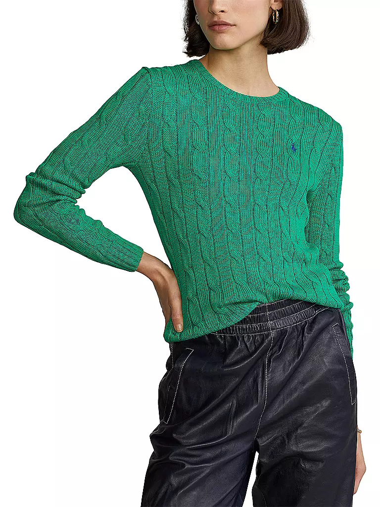 POLO RALPH LAUREN | Pullover Slim Fit JULIANNA | grün