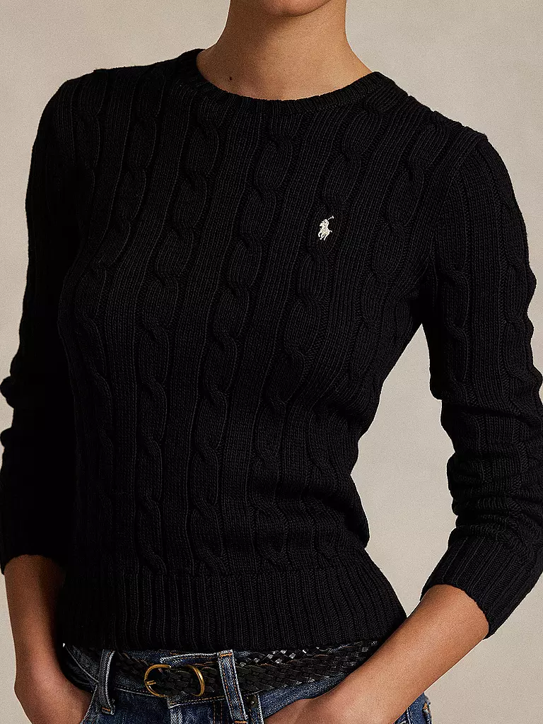 POLO RALPH LAUREN | Pullover Slim Fit JULIANNA | schwarz