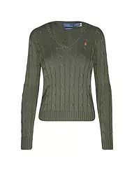 POLO RALPH LAUREN | Pullover Slim Fit KIMBERLY | olive