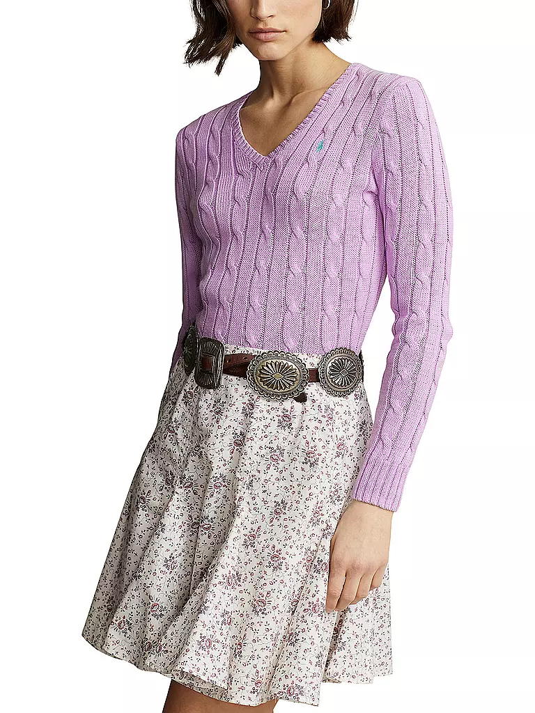 POLO RALPH LAUREN | Pullover Slim Fit KIMBERLY | lila