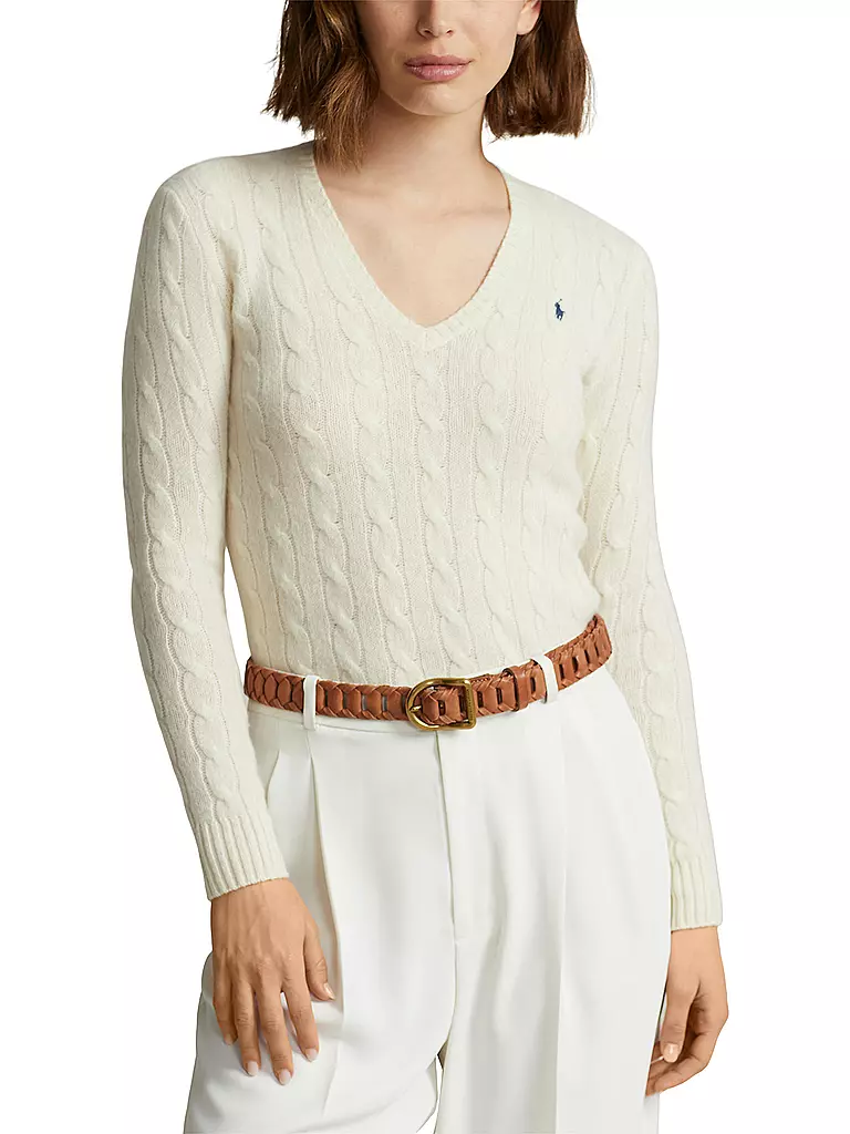POLO RALPH LAUREN | Pullover Slim Fit KIMBERLY | creme