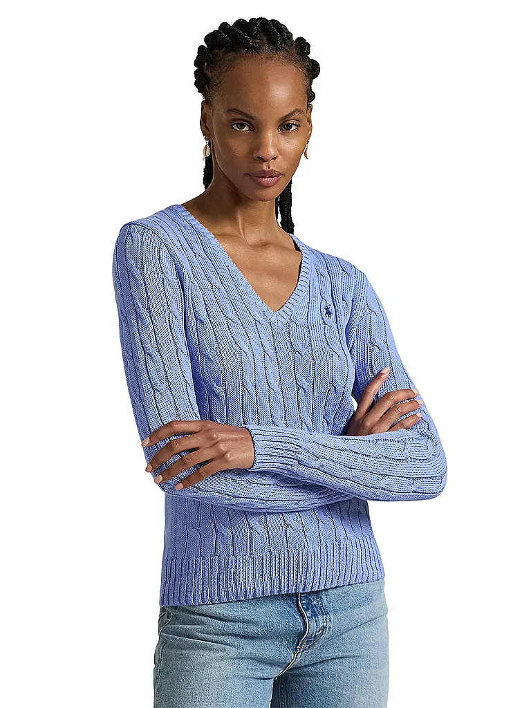 POLO RALPH LAUREN | Pullover Slim Fit KIMBERLY | Hellblau
