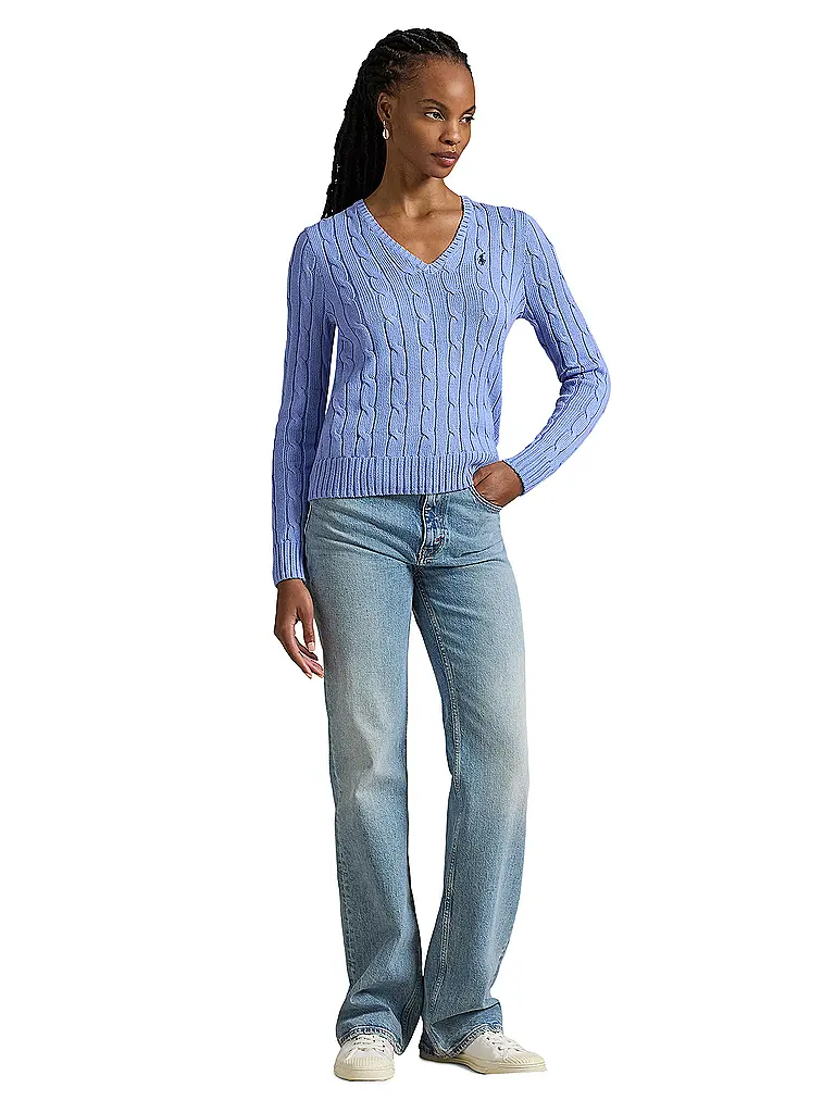 POLO RALPH LAUREN | Pullover Slim Fit KIMBERLY | Hellblau