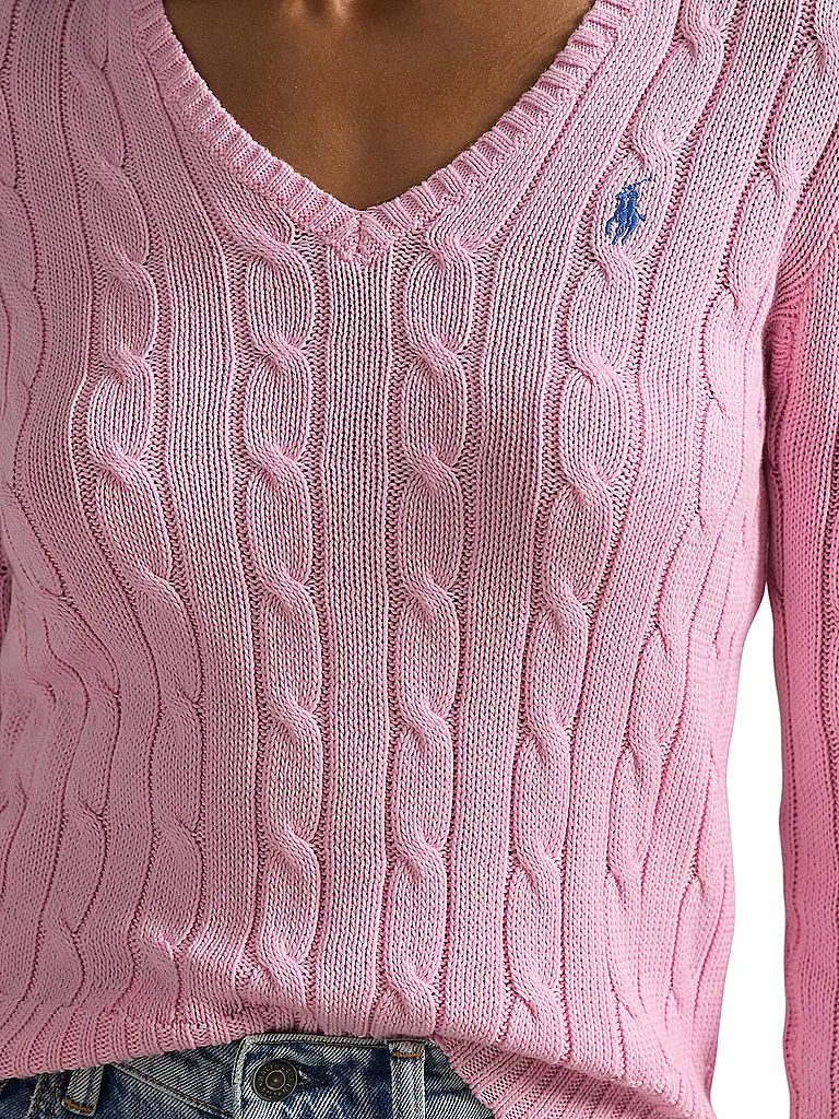 POLO RALPH LAUREN | Pullover Slim Fit KIMBERLY | Rosa