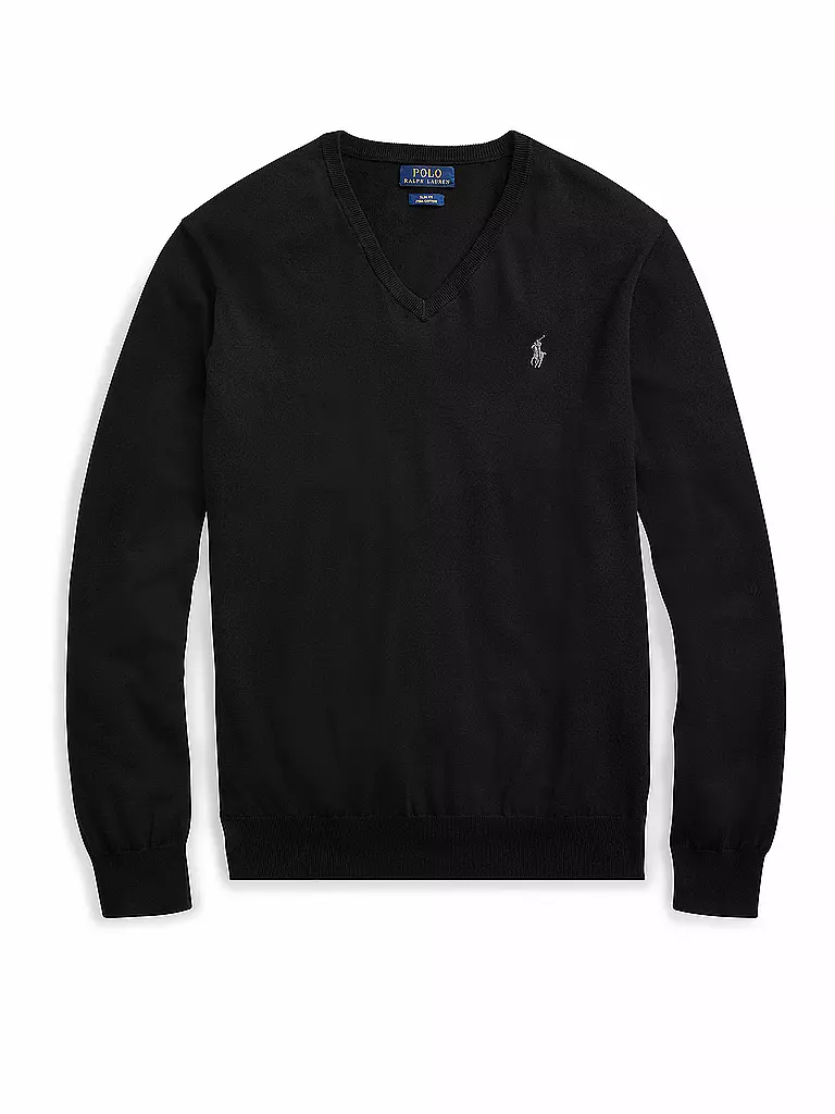 POLO RALPH LAUREN | Pullover Slim Fit | schwarz