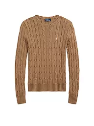 POLO RALPH LAUREN | Pullover Slim Fit JULIANNA | camel
