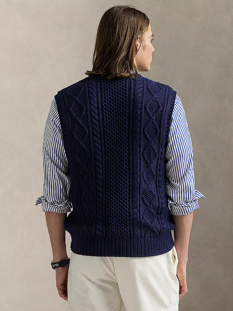 POLO RALPH LAUREN | Pullunder | dunkelblau