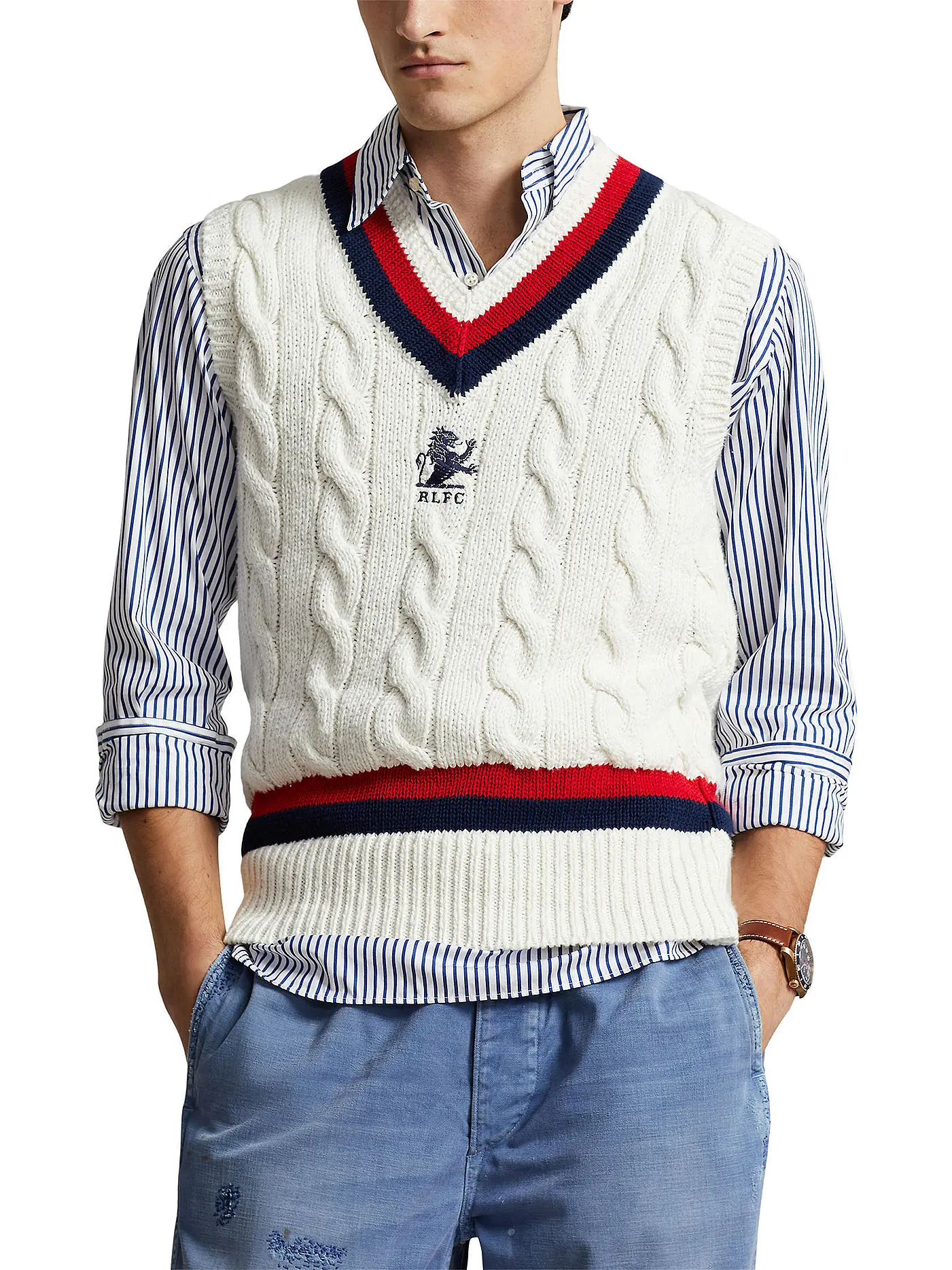 POLO RALPH LAUREN | Pullunder | weiss