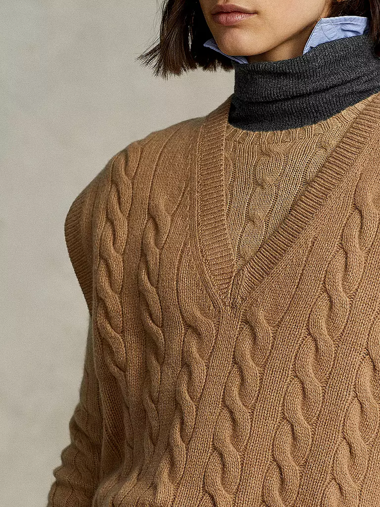 POLO RALPH LAUREN | Pullunder | camel