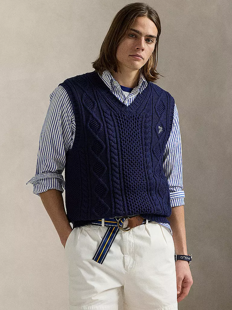 POLO RALPH LAUREN | Pullunder | dunkelblau