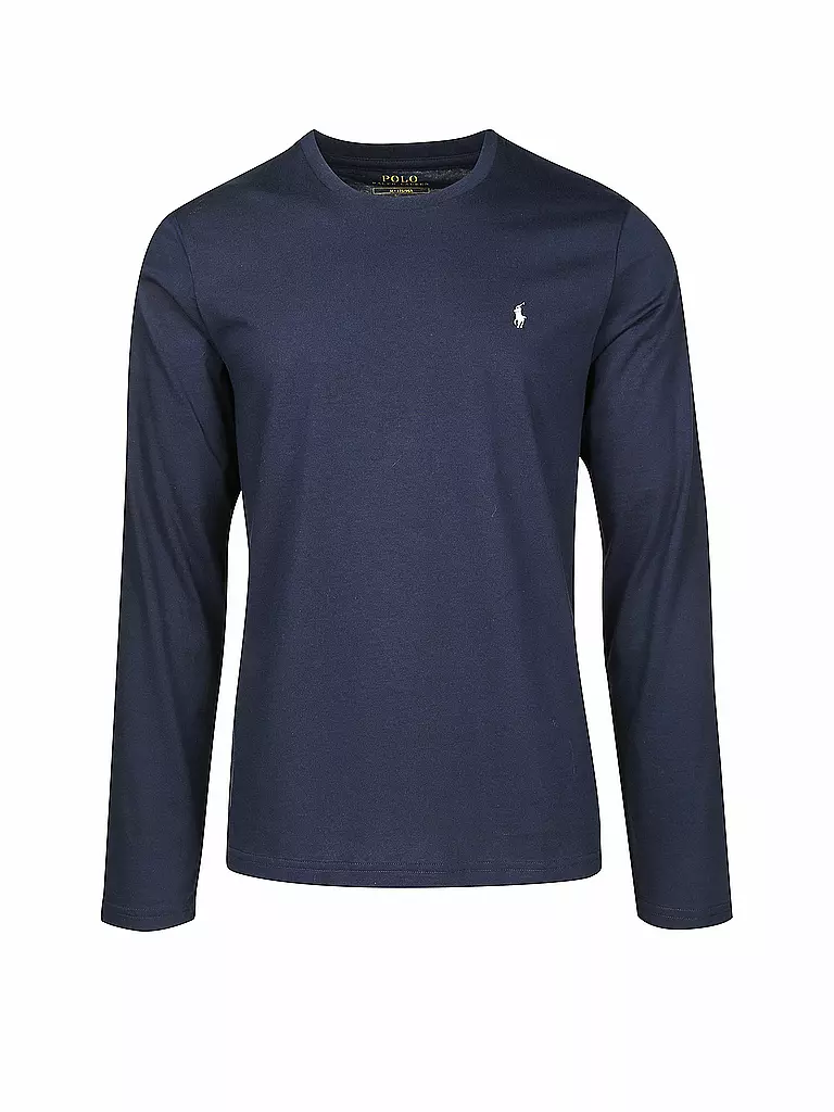 POLO RALPH LAUREN | Pyjama Langarmshirt Cruise Navy | blau