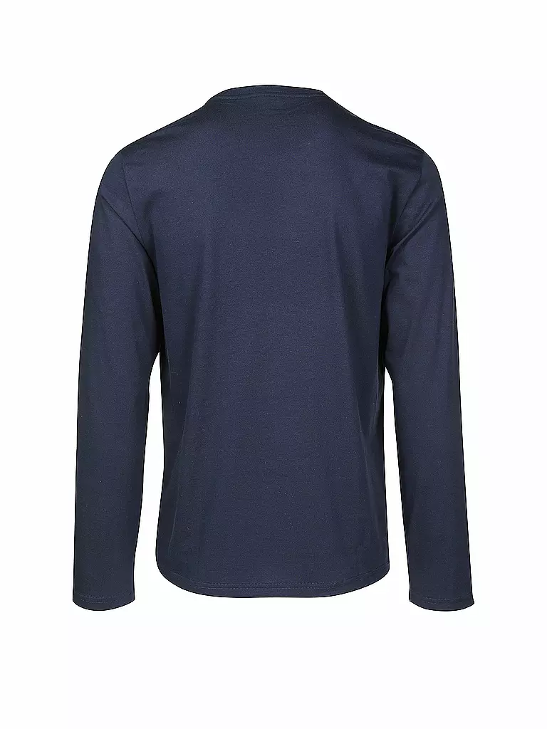 POLO RALPH LAUREN | Pyjama Langarmshirt Cruise Navy | blau