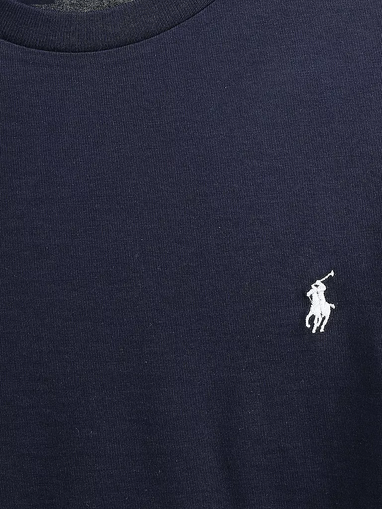 POLO RALPH LAUREN | Pyjama Langarmshirt Cruise Navy | weiss