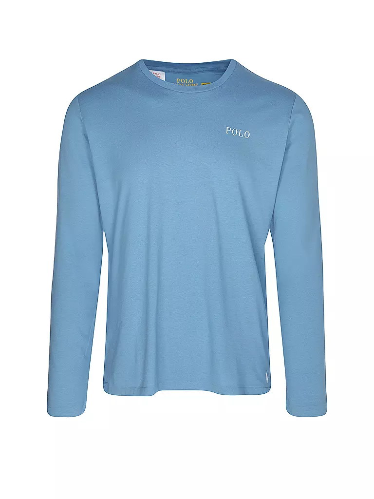 POLO RALPH LAUREN | Pyjama Langarmshirt | blau
