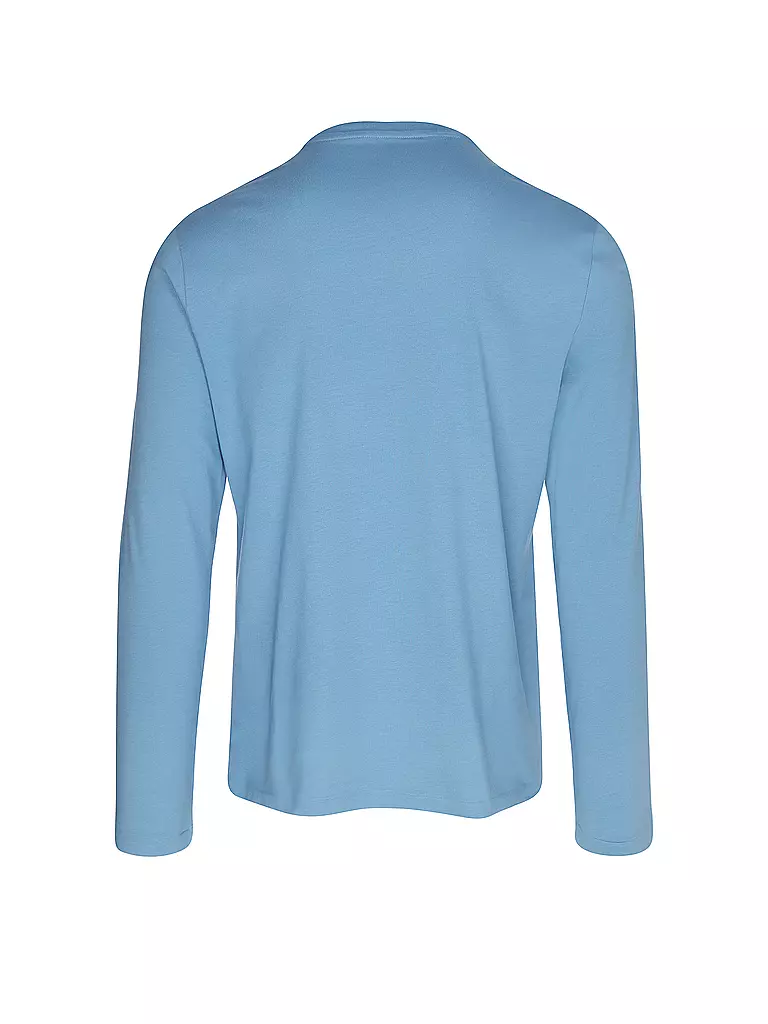 POLO RALPH LAUREN | Pyjama Langarmshirt | blau