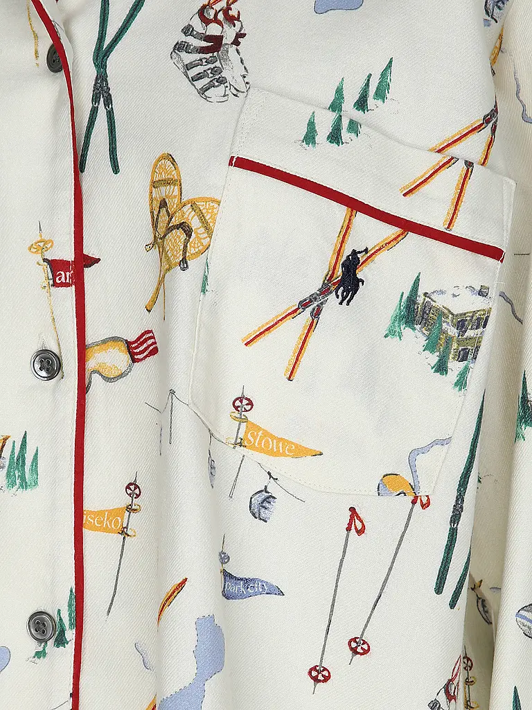 POLO RALPH LAUREN | Pyjama MADISON | Weiss