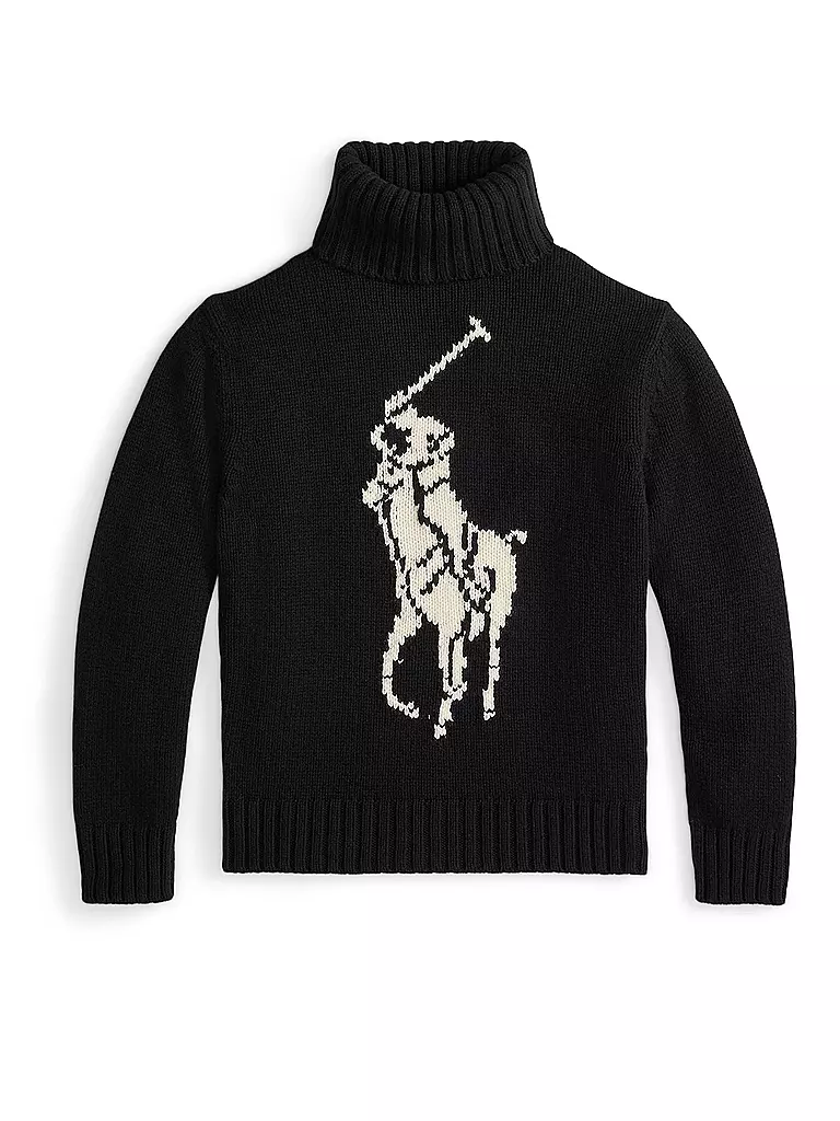POLO RALPH LAUREN | Rollkragenpullover  | schwarz