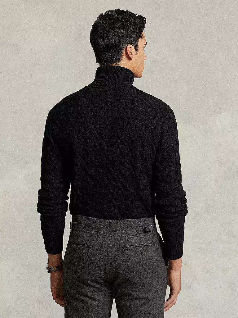 POLO RALPH LAUREN | Rollkragenpullover  | schwarz