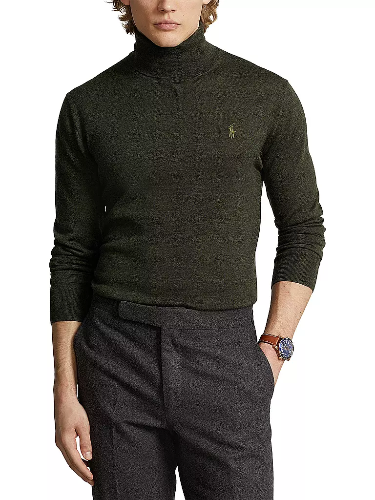 POLO RALPH LAUREN | Rollkragenpullover | olive