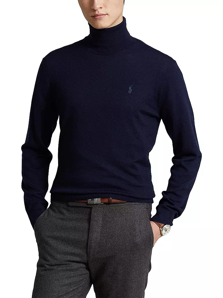 POLO RALPH LAUREN | Rollkragenpullover | blau