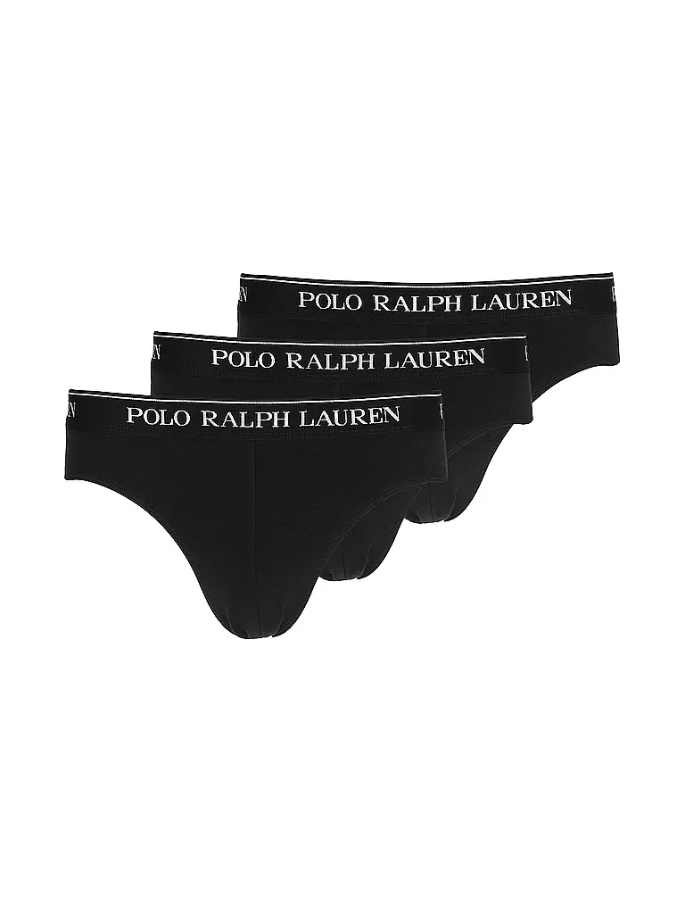 POLO RALPH LAUREN | Slip 3er Pkg schwarz | schwarz