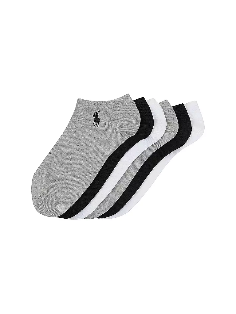 POLO RALPH LAUREN | Sneaker Socken 6er Pkg. bl / wh / gr | hellgrau
