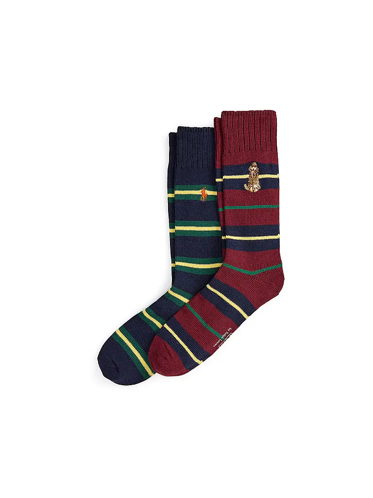 POLO RALPH LAUREN | Socken 2er Pkg. wine7navy | dunkelblau