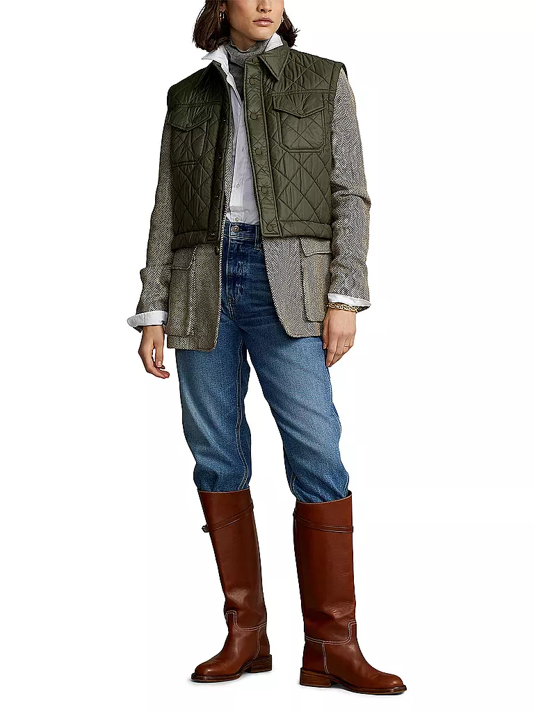 POLO RALPH LAUREN | Steppgilet | olive